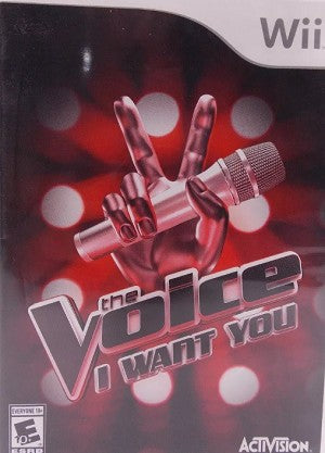 The Voice: I Want You Nintendo Wii Game - Nintendo Wii