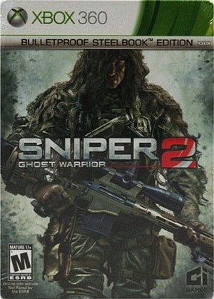 Sniper Ghost Warrior 2: Bulletproof Steelbook Edition - Microsoft Xbox 360