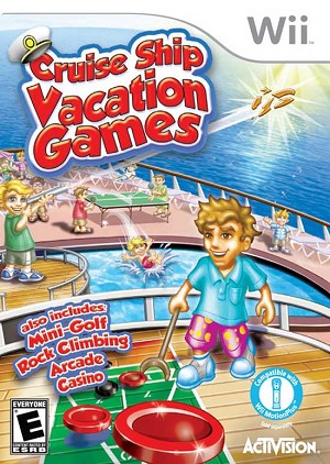 Cruise Ship Vacation Games - Nintendo Wii