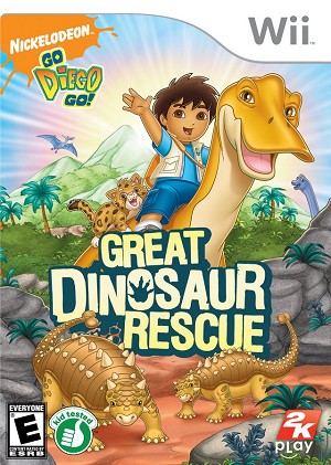 Go, Diego, Go! Great Dinosaur Rescue - Nintendo Wii
