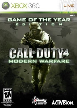 Call of Duty 4 Modern Warfare Game of the Year Edition - Microsoft Xbox 360