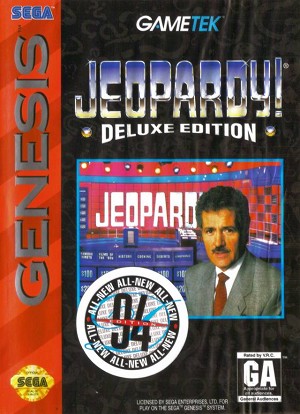 Jeopardy Deluxe Edition - Sega Genesis