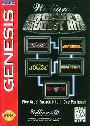 Williams Arcade's Greatest Hits - Sega Genesis