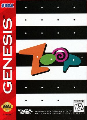 Zoop - Sega Genesis