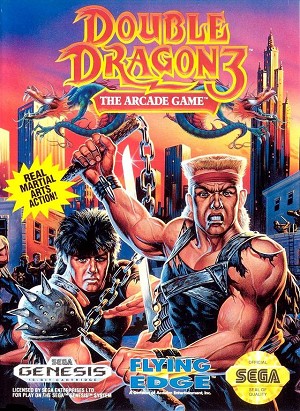 Double Dragon III The Arcade Game - Sega Genesis