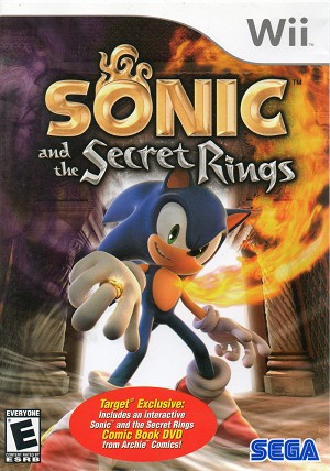 Sonic and the Secret Rings (Target Edition) - Nintendo Wii