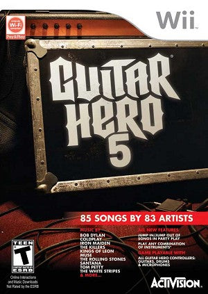 Guitar Hero 5 - Nintendo Wii