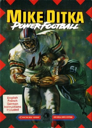 Mike Ditka Power Football - Sega Genesis