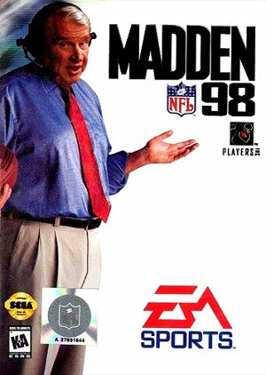 Madden NFL 98 - Sega Genesis