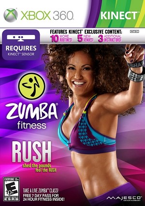 Zumba Fitness Rush - Microsoft Xbox 360
