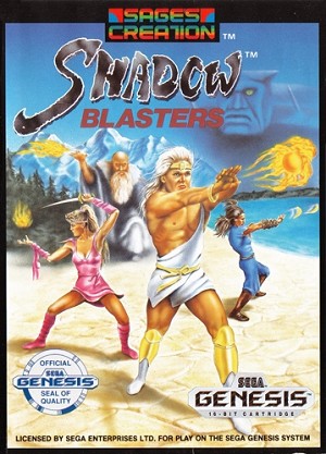 Shadow Blasters - Sega Genesis