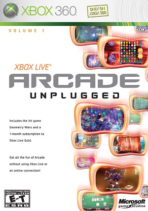 Xbox Live Arcade Unplugged Volume 1 - Microsoft Xbox 360