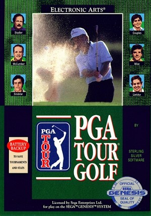 PGA Tour Golf - Sega Genesis