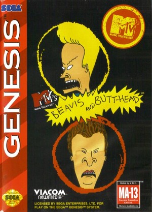 Beavis and Butt-Head - Sega Genesis