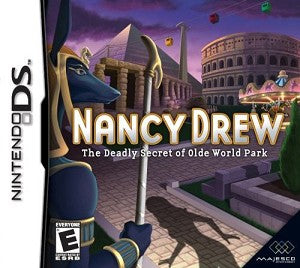 Nancy Drew The Deadly Secret of Old World Park DS Game - Nintendo DS