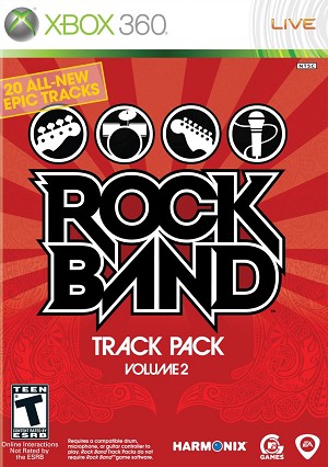 Rock Band Track Pack Volume 2 - Microsoft Xbox 360