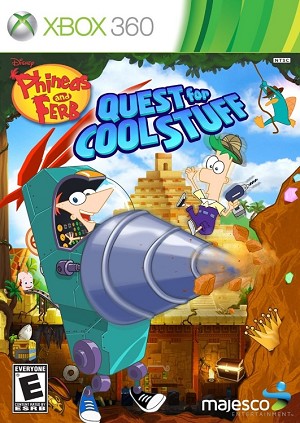 Phineas & Ferb: Quest for Cool Stuff - Microsoft Xbox 360