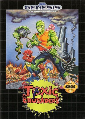 Toxic Crusaders - Sega Genesis