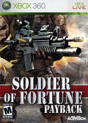 Soldier Of Fortune Payback - Microsoft Xbox 360