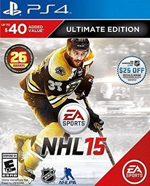 NHL 15: Ultimate Edition - Playstation 4