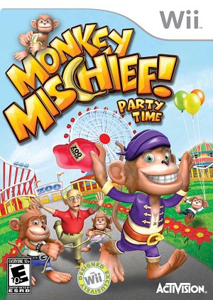 Monkey Mischief Party Time - Nintendo Wii