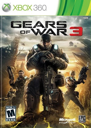 Gears of War 3 Xbox 360 Game - Microsoft Xbox 360