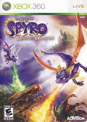 Legend of Spyro Dawn of the Dragon - Microsoft Xbox 360