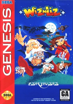 Wiz 'n' Liz - Sega Genesis