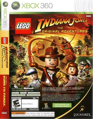LEGO Indiana Jones and Kung Fu Panda Combo - Microsoft Xbox 360