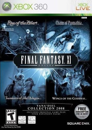 Final Fantasy XI Vanadiel Collection 2008 - Microsoft Xbox 360