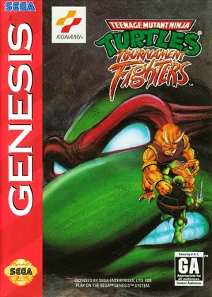 Teenage Mutant Ninja Turtles Tournament Fighters - Sega Genesis