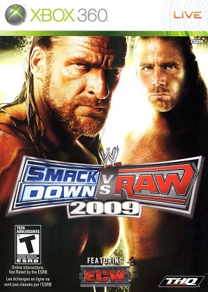 WWE SmackDown vs Raw 2009 - Microsoft Xbox 360