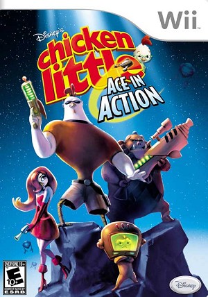Chicken Little Ace In Action - Nintendo Wii