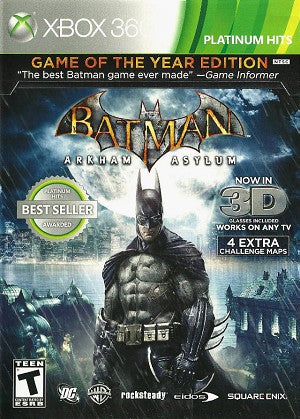 Batman: Arkham Asylum Game of the Year Edition - Microsoft Xbox 360