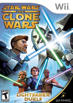 Star Wars Clone Wars Lightsaber Duels - Nintendo Wii