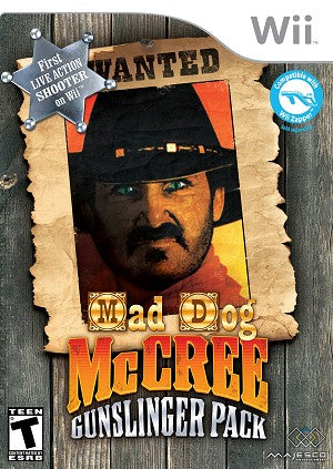 Mad Dog McCree: Gunslinger Pack - Nintendo Wii