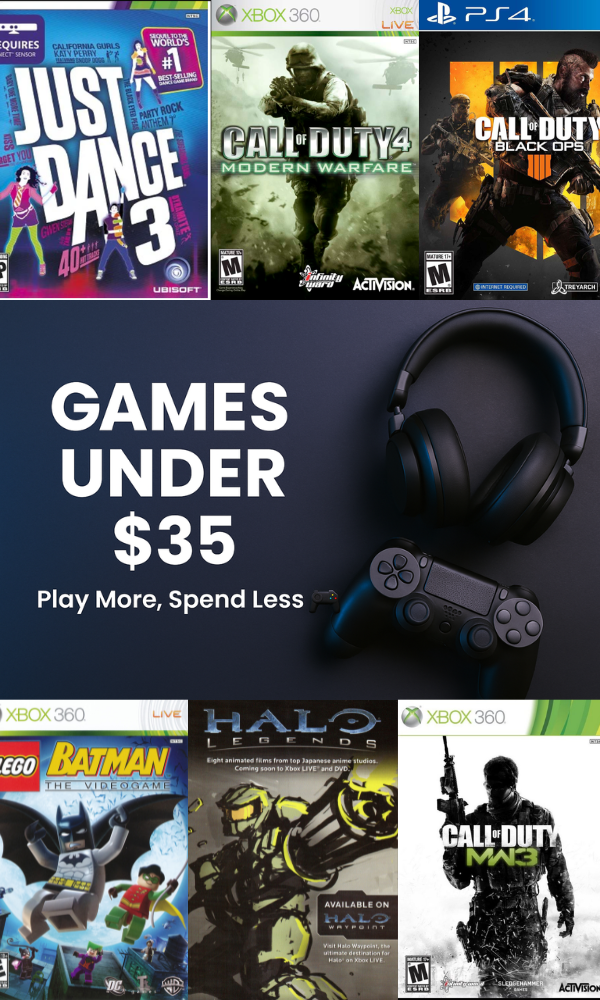 Best Video Games Under $35