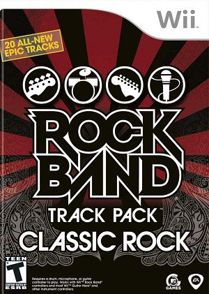Rock Band Track Pack: Classic Rock - Nintendo Wii