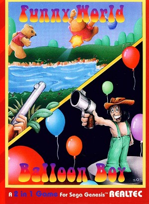 Funny World and Balloon Boy - Sega Genesis