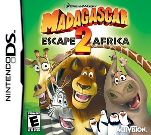 Madagascar Escape 2 Africa DS Game - Nintendo DS