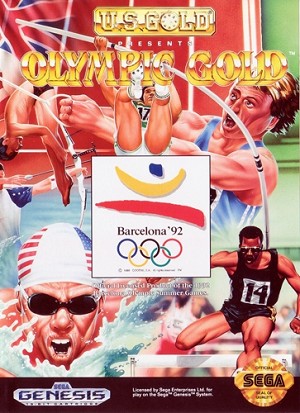 Olympic Gold Barcelona 92 - Sega Genesis