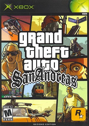 Grand Theft Auto San Andreas (Second Edition) - Microsoft Xbox