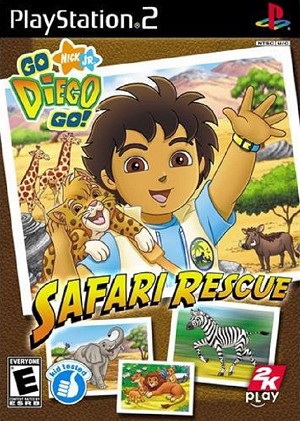 Go Diego Go Safari Rescue - Playstation 2