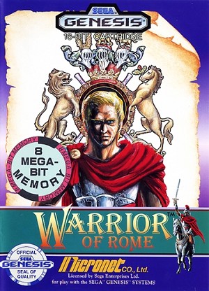 Warrior of Rome - Sega Genesis