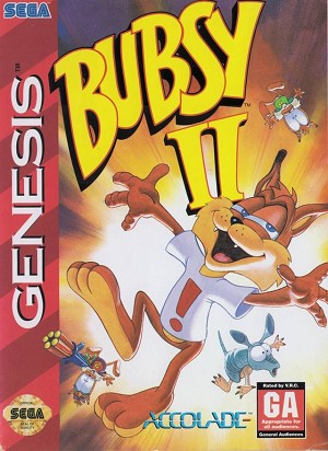 Bubsy 2 - Sega Genesis