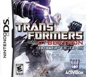 Transformers: War for Cybertron Decepticons DS Game - Nintendo DS