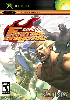 Capcom Fighting Evolution - Microsoft Xbox