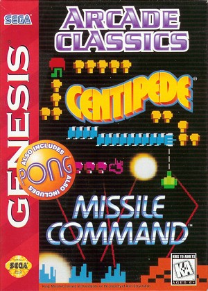 Arcade Classics - Sega Genesis