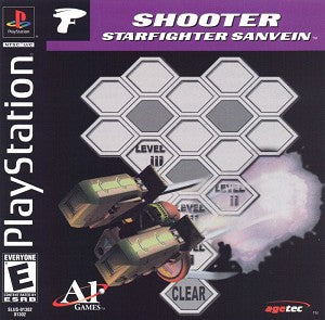 Shooter Starfighter Sanvein - Playstation 1