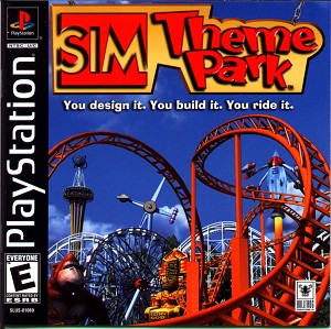 Sim Theme Park - Playstation 1